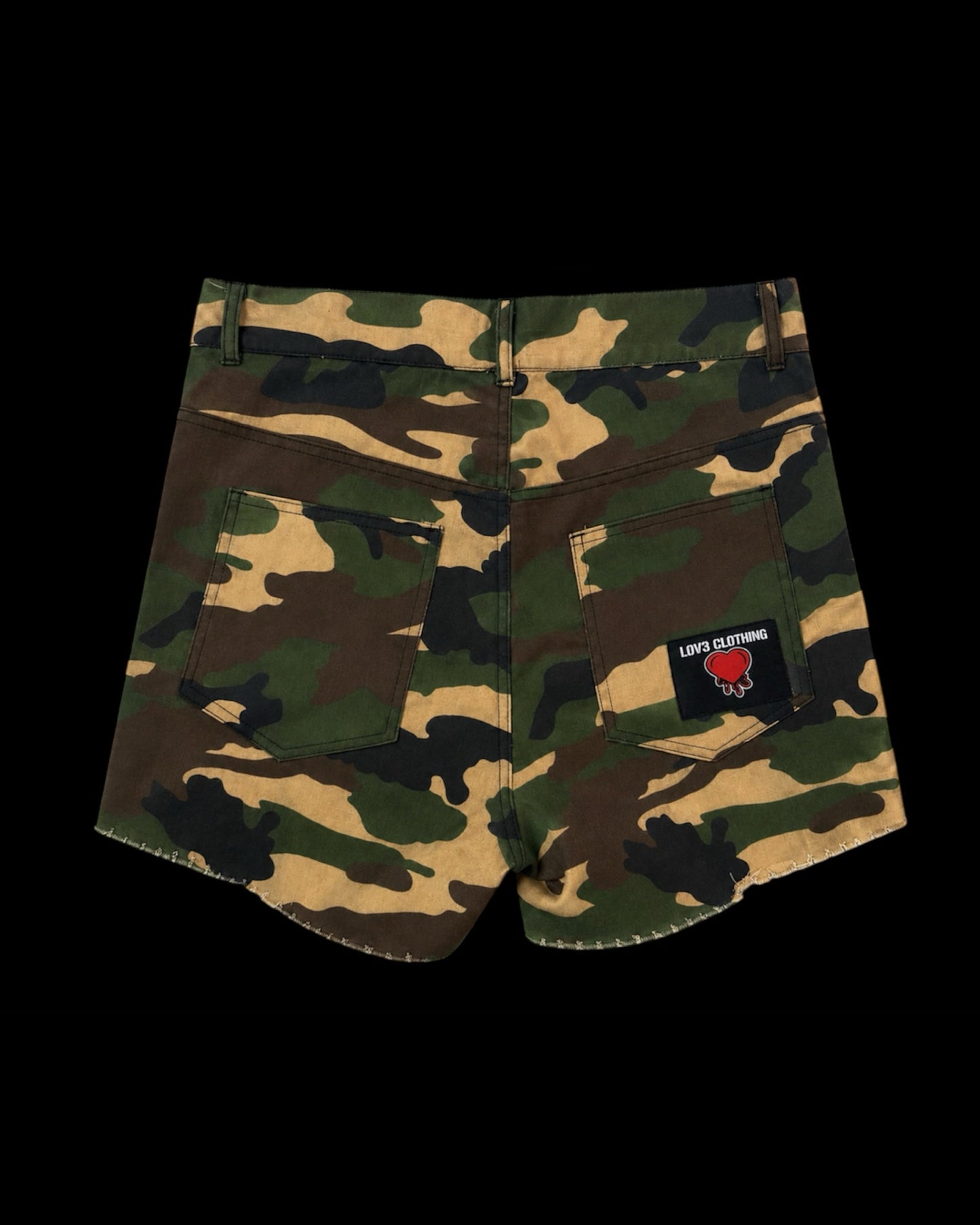 Heart of War Camo Shorts