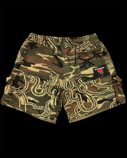 LOV3 Camo Signature Shorts