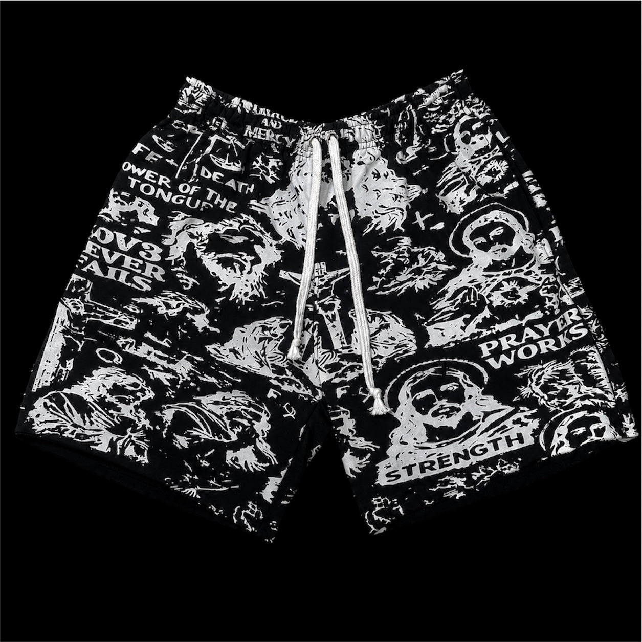 Faith Never Fails LOV3 Shorts