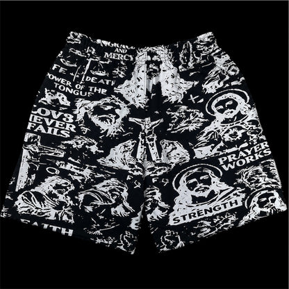 Faith Never Fails LOV3 Shorts