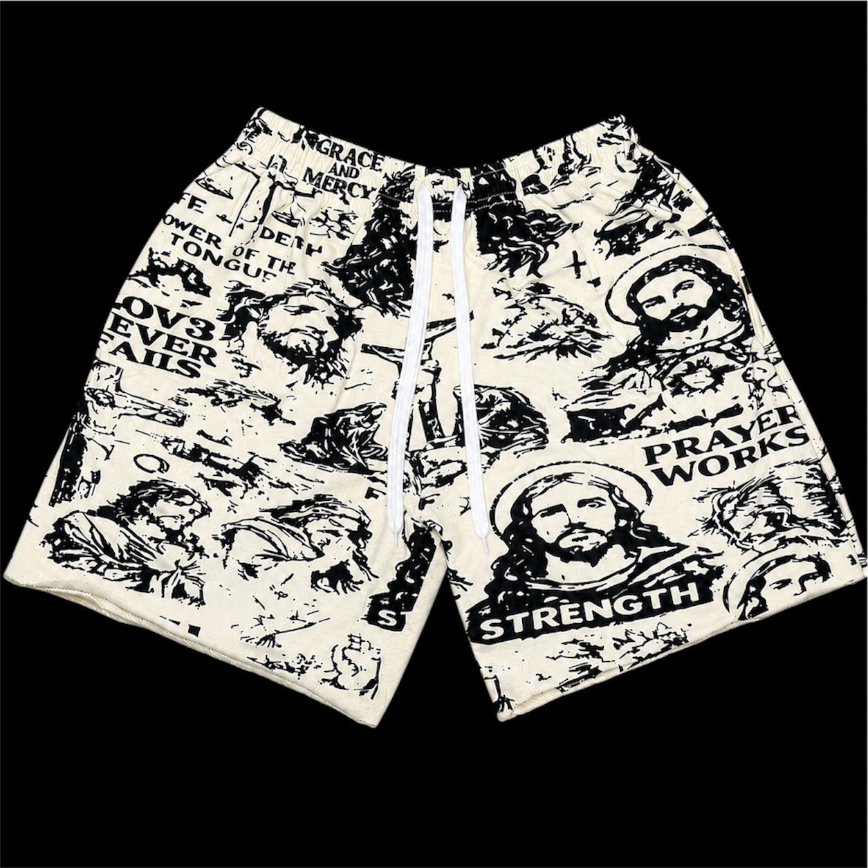 Faith Never Fails LOV3 Shorts