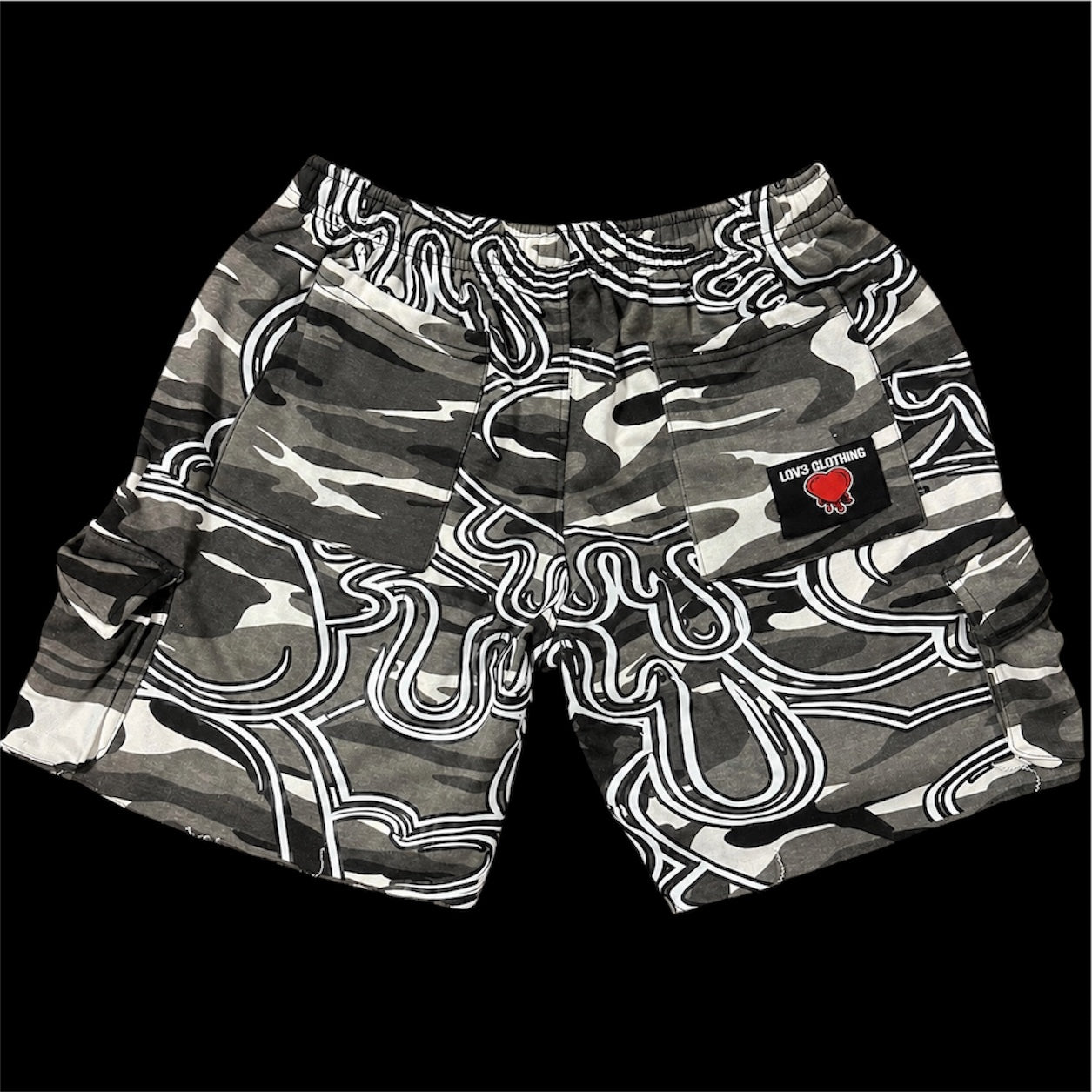 LOV3 Camo Signature Shorts