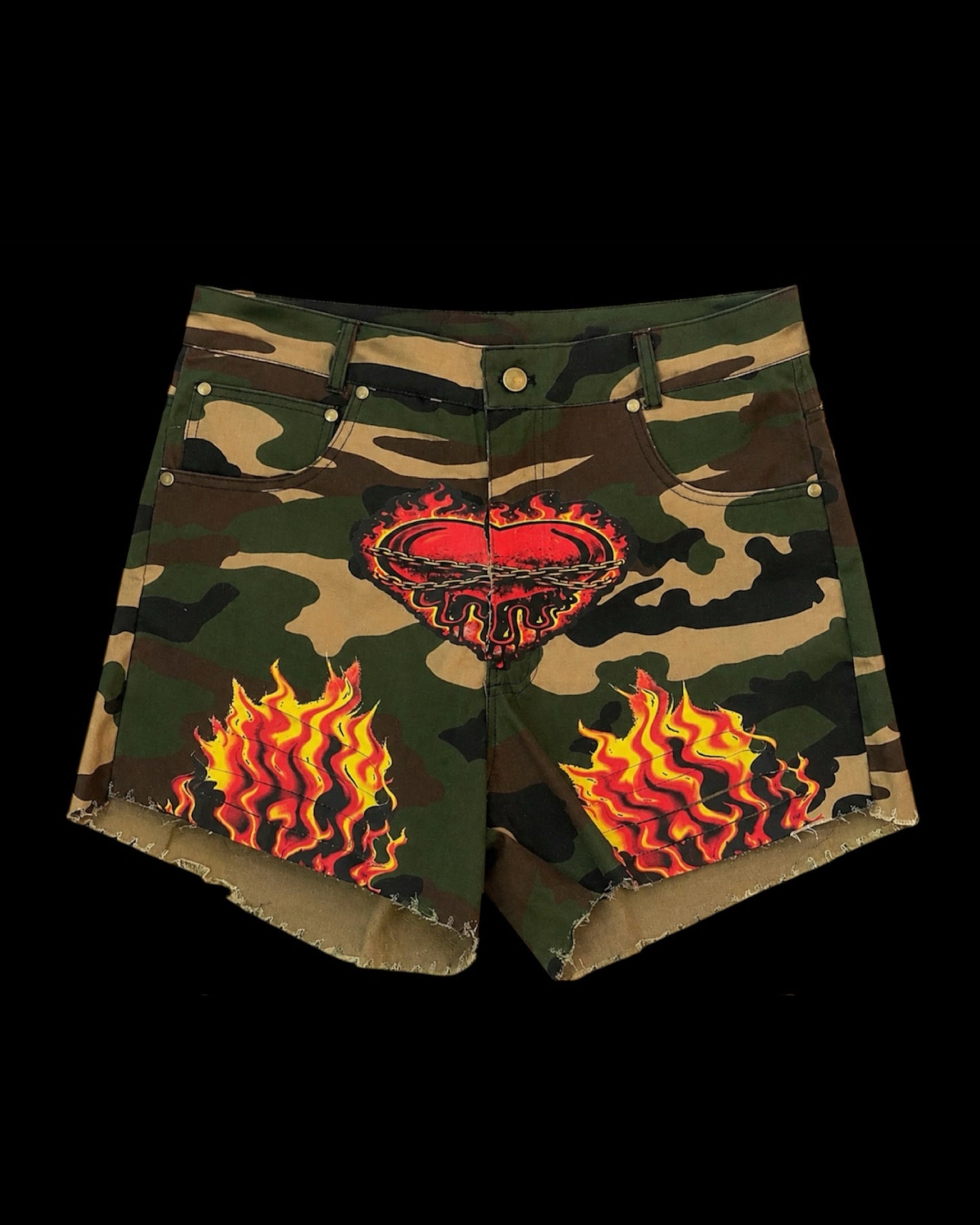 Heart of War Camo Shorts