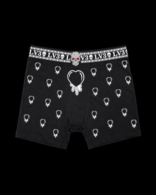 LOV3 Till Death Rhinestone Boxer Briefs