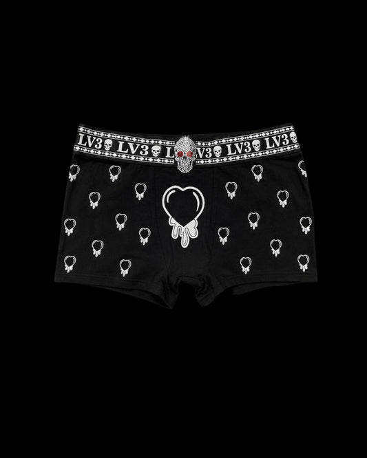 LOV3 Till Death Rhinestone Boyshorts