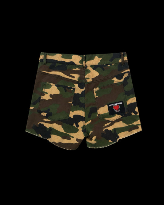 Heart of War Camo Shorts