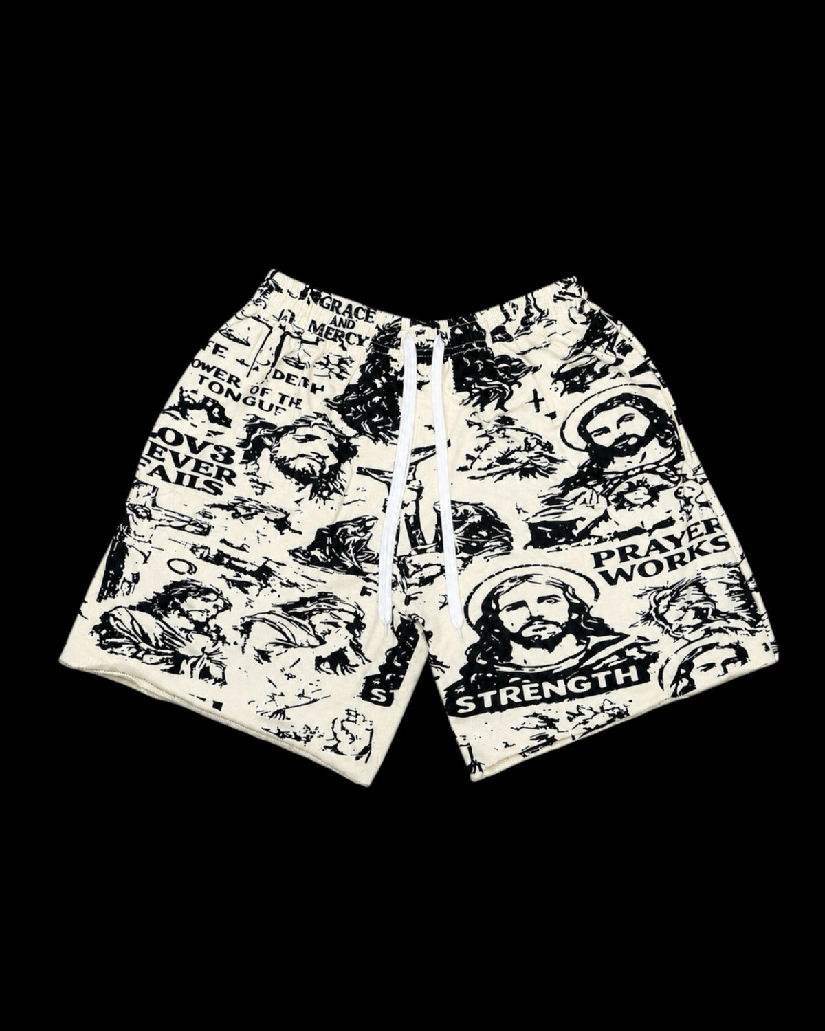 Faith Never Fails LOV3 Shorts