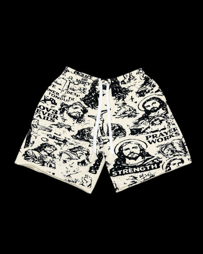 Faith Never Fails LOV3 Shorts