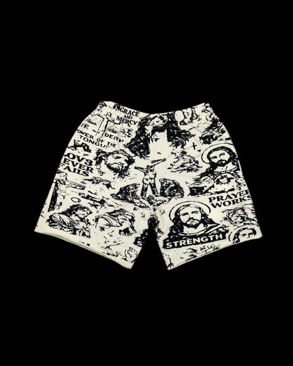 Faith Never Fails LOV3 Shorts