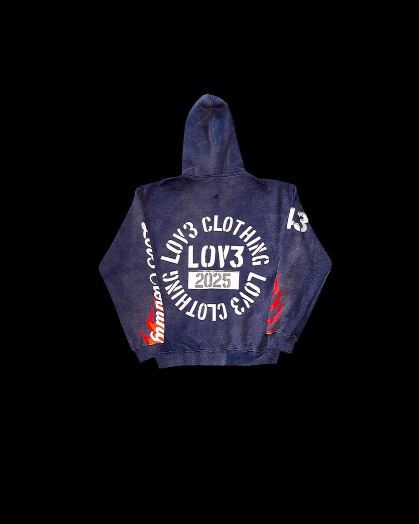 Born To LOV3 Zip Up Hoodie