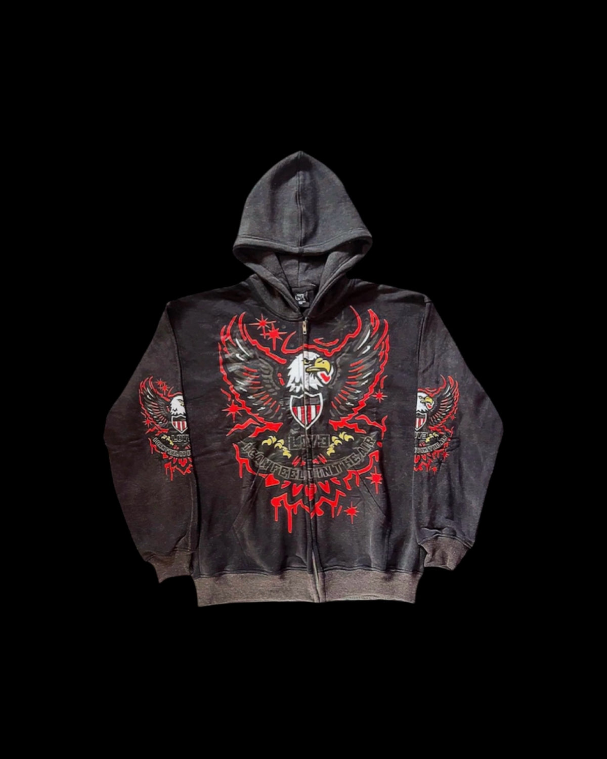 I Can Feel It In The Air (LOV3) Zip Up Hoodie