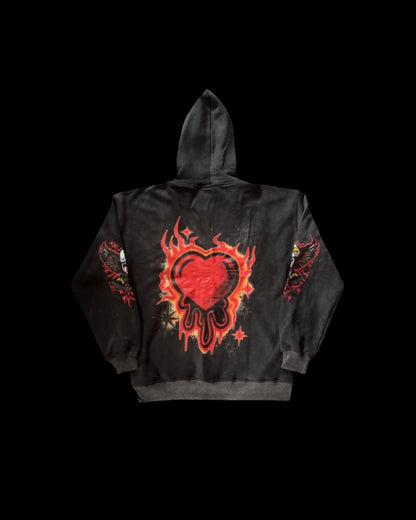 I Can Feel It In The Air (LOV3) Zip Up Hoodie